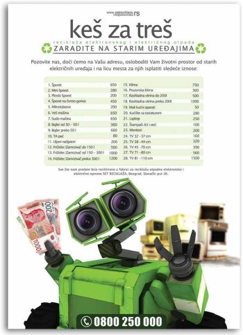plakat set reciklaza