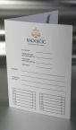 Dokument fascikla sa dve klapne (omot predmeta) /  Advokatska kancelarija Radoičić
