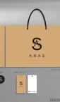 Idejno rešenje, etikete, nalepnice i luksuzne kese - Anas Atelier