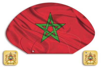 Ambasada Maroka - lepeze (prednja strana)
