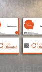 budi ubuntu - vizit karte (obostrane)