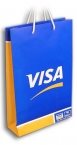 reklamne kese "Visa", plastificirane kese sa štampom