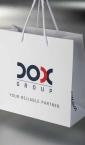 LUX papirna kesa sa štampom, model XB / DOX group