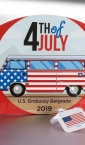 Reklamne lepeze / Ambasada USA, 2019