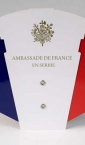 Sklopiva lepeza / Francuska (ambasada u Srbiji)