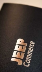 Jeep Commerce - Pillow box model L2 (zlatotisak detalj)