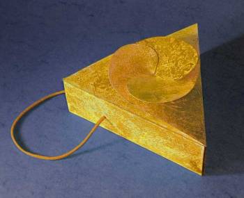 trouglasta kutija - velika / kutija za nakit originalnog oblika