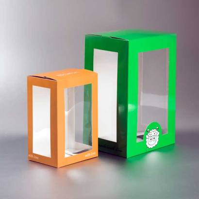 Kutije sa tri prozora od juvidura (u dve dimenzije) /  Sofa + Domidolls