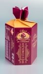 Sljiva - šestougaona kutija za čokoladirano voće "Filgold", Crna Gora