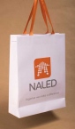 Specijal kesa na recikliranom papiru, sa ručkama od ripsa / Naled