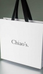 Specijalna luksuzna kesa, model XL; ručke od crnog ripsa iz poruba / Chiao's