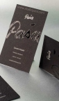 Luksuzne vizit karte na specijalnom reljefnom papiru, u ofset štampi , sa UV lakom "Pasha" (Bosna i Hercegovina