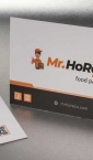 Vizit karte, digitalna štampa, obostrane "Mr. Horeco"