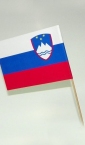 Papirne zastavice, Slovenija
