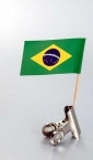 zastavica na čačkalici - brazil