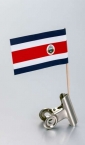 zastavica na čačkalici - kostarika