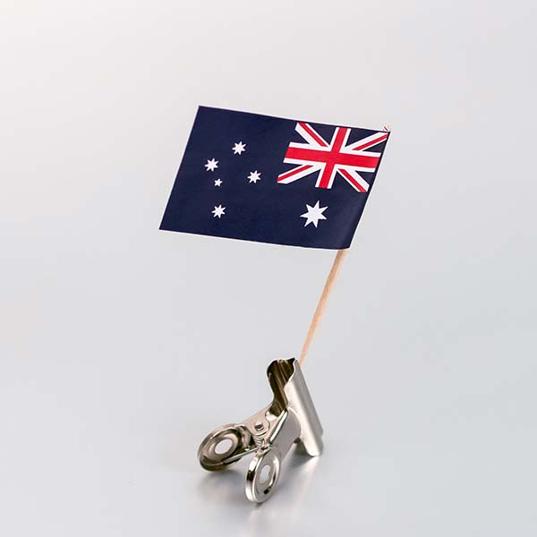 zastavica na čačkalici - Australija