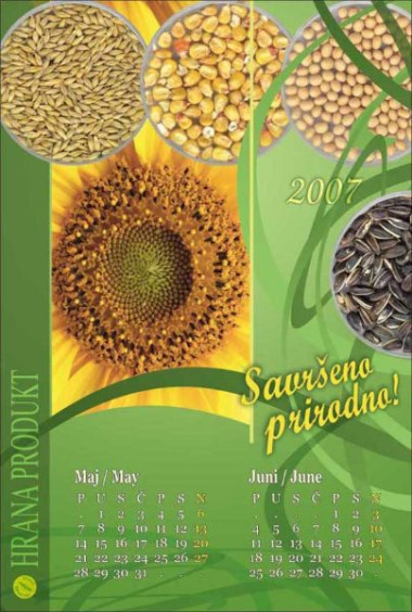 Zidni kalendari plakati - Hrana Produkt 2007