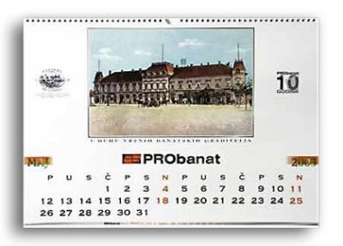 Zidni kalendari - Pro Banat B2