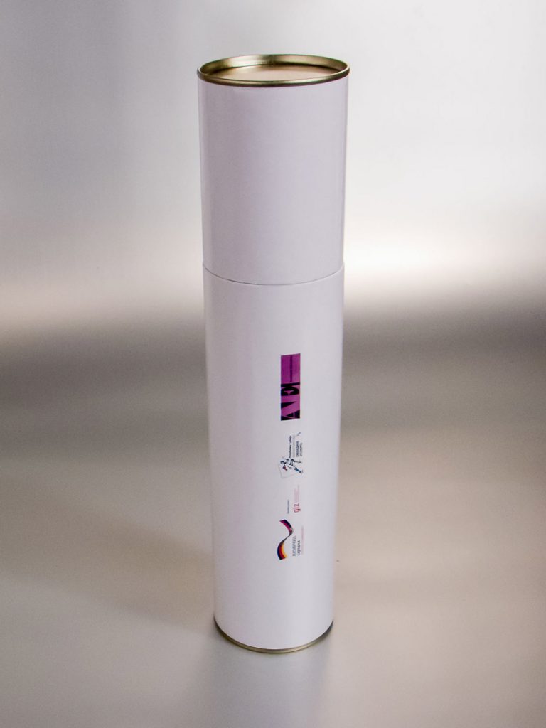 tube obložene plastificiranim papirom, digitalna štampa, kolor, mat