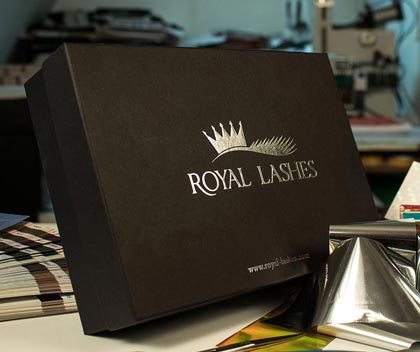 klasične luksuzne kutije "Royal Lashes"