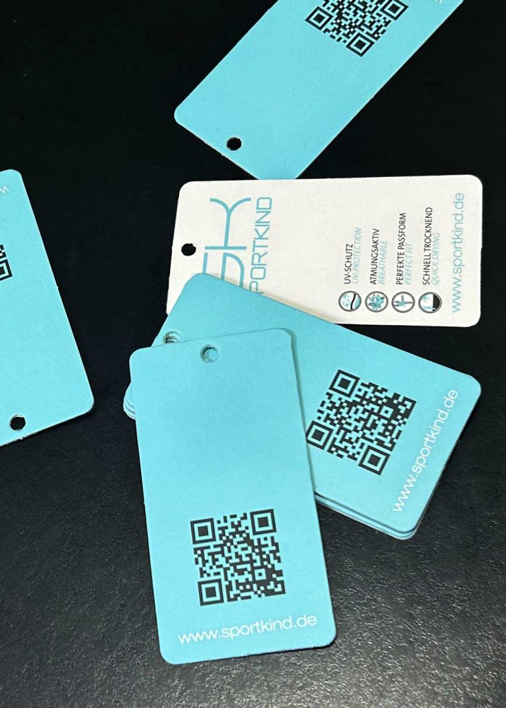 Pravogaone kaširane etikete sa zaobljenim uglovima