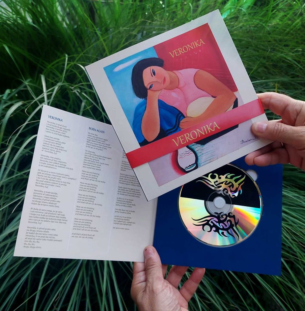 Čvrsto kaširano pakovanje za CD sa nosačem od eva-pene / Originalna pakovanja za diskove