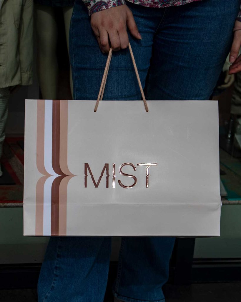 kese sa parcijalnim UV-lakom