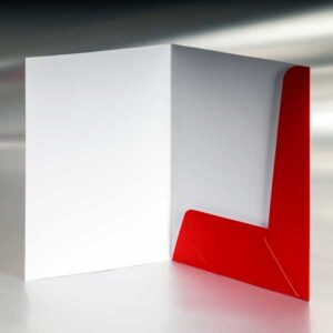 kartonski folderi sa dve klapne, ofset štampa u jednoj boji, mat plastifikacija