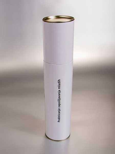 tube obložene plastificiranim papirom, digitalna štampa, kolor, mat