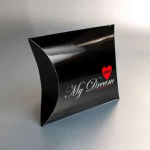 pillow box M4, kutija za nakit i eksesoar, dve boje, sjaj