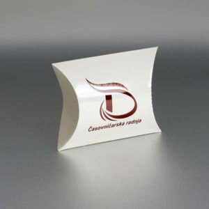 Pillow-box, model M1, kutijica za nakit, dve boje, mat plastifikacija