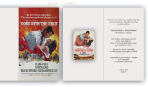 Klasična pozivnica sa ironičnim tekstom (50. rođendan - "Gone With The Wind")