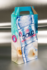 Promo pakovanje za flašu i čašu, kaširani mikroval, pun kolor, sjajna plastifikacija