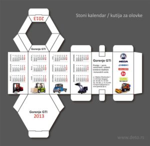Idejno rešenje kutije za olovke