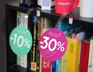 Wobblers / Vobleri / etikete na elastičnom nosaču / POS reklama