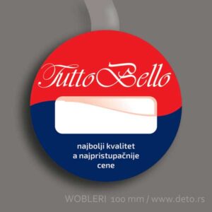 Wobblers / Vobleri / etikete na elastičnom nosaču / POS reklama