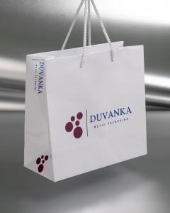 XB luksuzna reklamna kesa, ofset štampa u dve pantone boje, mat plastifikacija