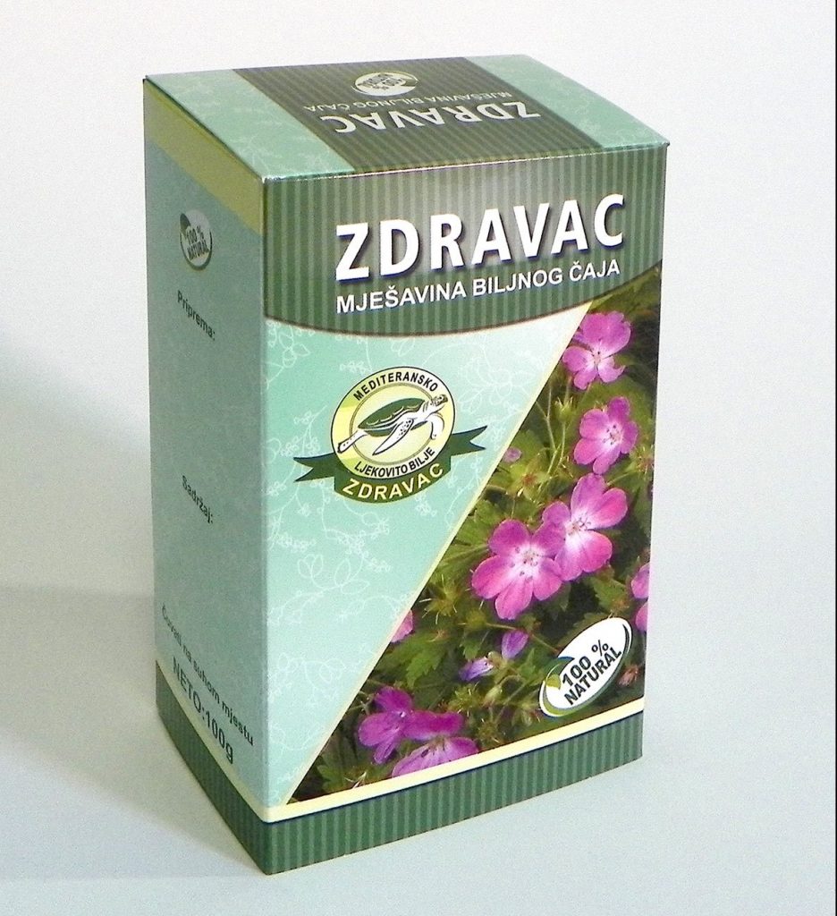 / kliknite za uvećan prikaz / Kutije za čaj zdravac, klasične kutije za čaj u rastresitom stanju, CG1, kolor štampa