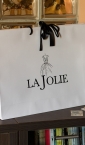 La Jolie / Luksuzne XL reklamne kese sa ukrasnom satenskom mašnom iz poruba