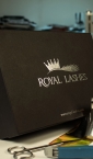 Luksuzna kaširana kutija sa zlatotiskom / Royal Lashes
