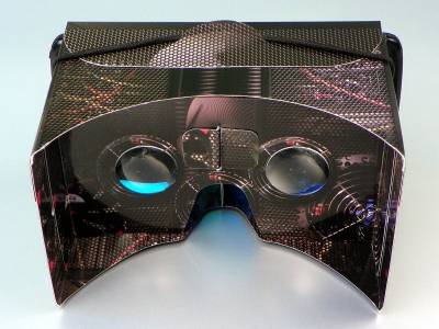 VR cardboard (virtual reality - kartonske naočare/ adapter za smartphone)