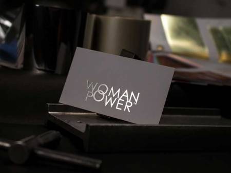 zlatotisak - vizit karte - Woman Power