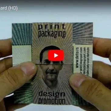4D business card