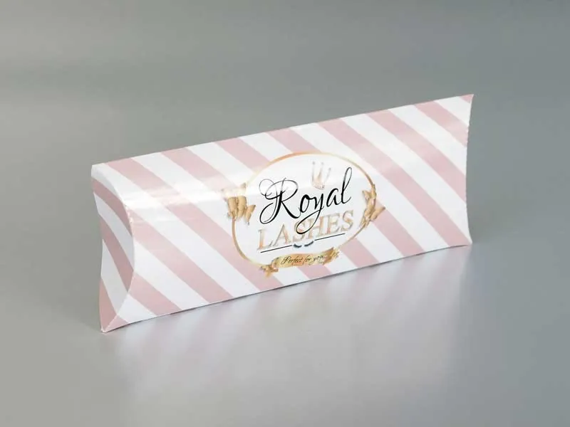 / kliknite za slide-show / Pillow box S2, kutija za nakit, pun kolor, sjajna plastifikacija
