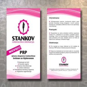Lifleti A5, produženi, 170gr/m2 kunstdruk, ofset štampa dve boje 2/2