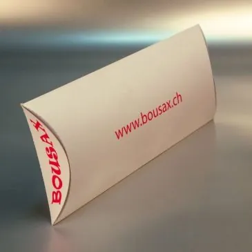 Pillow box „Bousax.ch“